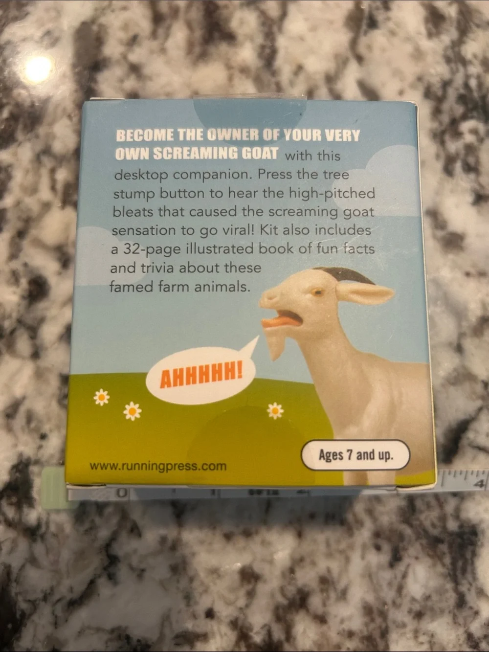 The Screaming Goat Kids Toy - Beige Goat Figure